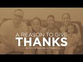 A Reason to Give Thanks - THE PACHECO FAMILY