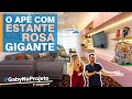 APÊ ANTIGO TODO REFORMADO - 100 M² e ESTANTE ROSA COM LEGO NA SALA