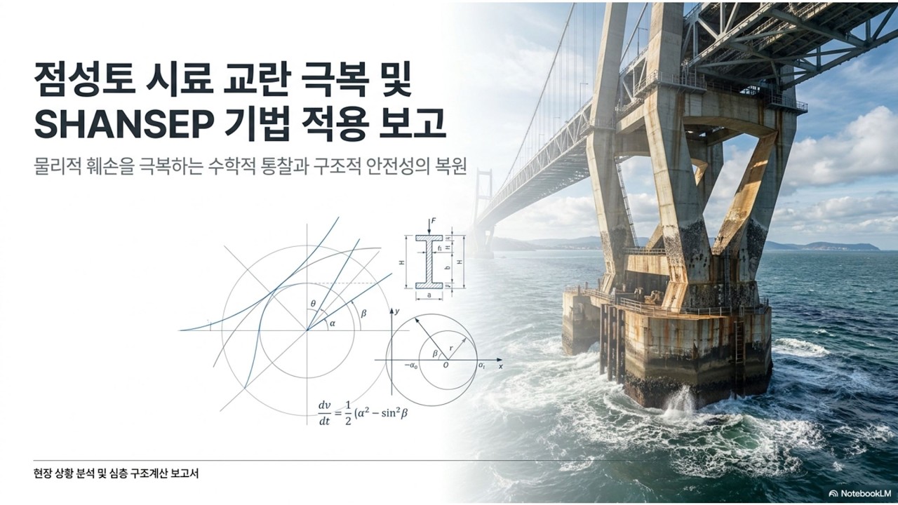 [토질기초] SHANSEP 기법을 활용한 점성토 시료 교란 극복 및 강도 복원(선행압밀하중, OCR, 정규압밀, 과압밀 ...