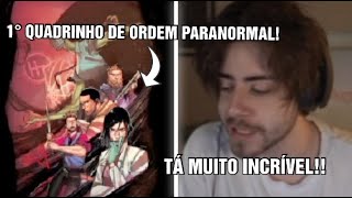 CELLBIT FALA SOBRE O ANUNCIO DO 1° ANÚNCIO DO QUADRINHO DA ORDEM PARANORMAL!