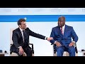 Rdc  confrence de presse mouvemente entre macron et tshisekedi