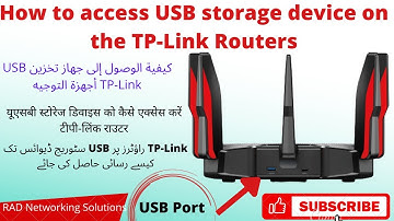 How to access USB storage device on the TP-Link Routers -Urdu/Hindi
