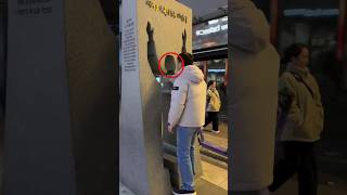 He crossed it and instantly regretted it."