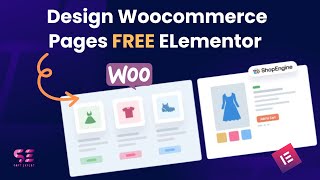 How to Design Product Pages using Elementor Free Version - Shopengine Plugin