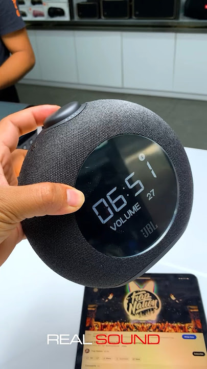 The Best Alarm Clock Speaker for your bedroom! JBL Horizon 2 Unboxing. #jbl  #viral #fyp #shorts