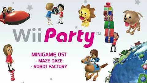 Minigame - Maze Daze & Robot Factory OST | Wii Party