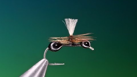 Fly Tying a Hot Glue Para Ant fly with Barry Ord Clarke