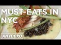 Eating at must-visit Restaurants in New York City! From the Best Pizza to Fried Chicken with Caviar!