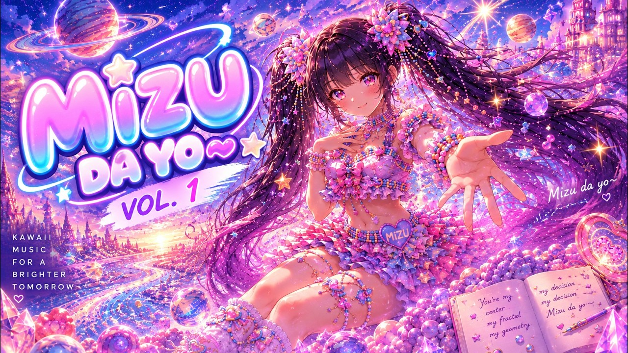 MIZU DA YO~ ✦ Kawaii Future Bass & Hyperpop Mix | Candy Goddess