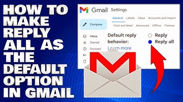 How To Make Reply All as The Default Option in Gmail  | Reply All Option in Gmail [Guide]