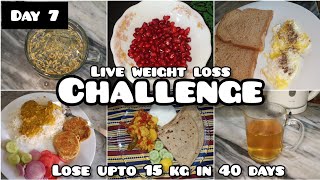 My weight loss journey || Day 7 || how to lose weight fast || @7smartstylelife