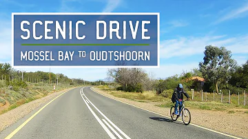 Scenic Drive in South Africa (1.5 Hours) - Oudtshoorn to Mossel Bay with Relaxing Music