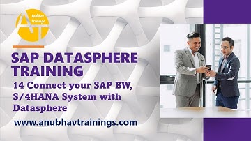 14 Connect SAP Datasphere to BW and S4HANA