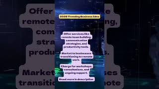 Trending business idea for women in 2025: remote work culture