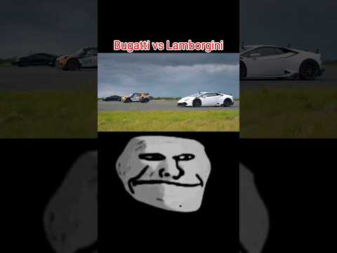 Bugatti Vs Lamborgini Vs RallyShorts Rally Draceracing