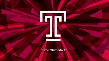 "T for Temple U"