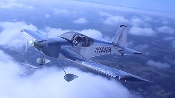 RV 14 Taildragger First Flight
