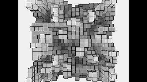 Gradation. Draw by openFrameworks