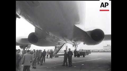 THE RUSSIAN PLANE TU 104 - NO SOUND