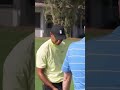 Tiger talking how he hits draws and fades on command.