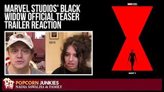 Marvel Studios' BLACK WIDOW Official Teaser Trailer - The POPCORN JUNKIES Reaction