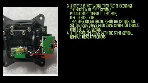 Jumper T-Lite Troubleshooting gimbal problems