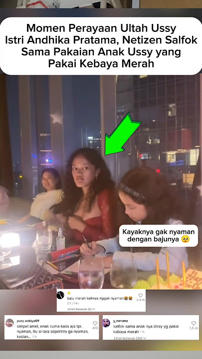 Netizen Dibuat Salfok Sama Pakaian Anak Ussy #ussysulistiawati #shortvideo