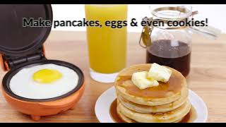 Nostalgia MGD5OR MyMini Griddle | Personal Electric Griddle