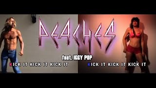 Peaches Feat. Iggy Pop - Kick It (Karaoke Music Video)