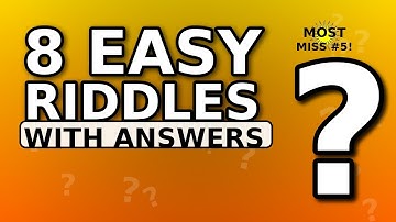 8 Easy Riddles | Quick Brain Teaser Quiz (With Answers)