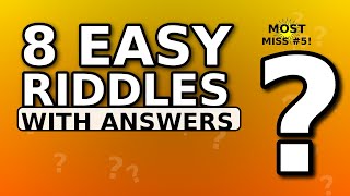8 Easy Riddles | Quick Brain Teaser Quiz (With Answers)