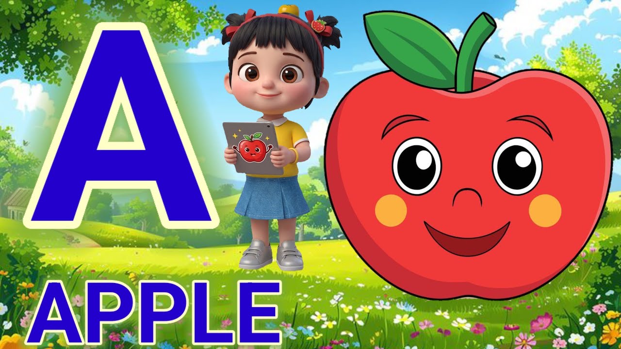 ABC Phonics Song for Kids | A to Z Letter Sounds | 3D Alphabet Song ...