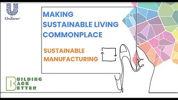 Sustainable Manufacturing – Unilever Youth Session #BuildingBackBetter #Unilever4Change