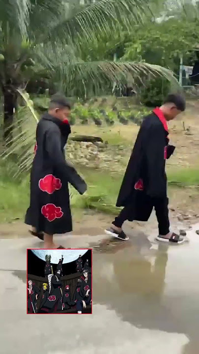TERPANTAU AKATSUKI SUDAH MEMASUKI KONOHA πΏπ€£π #funny