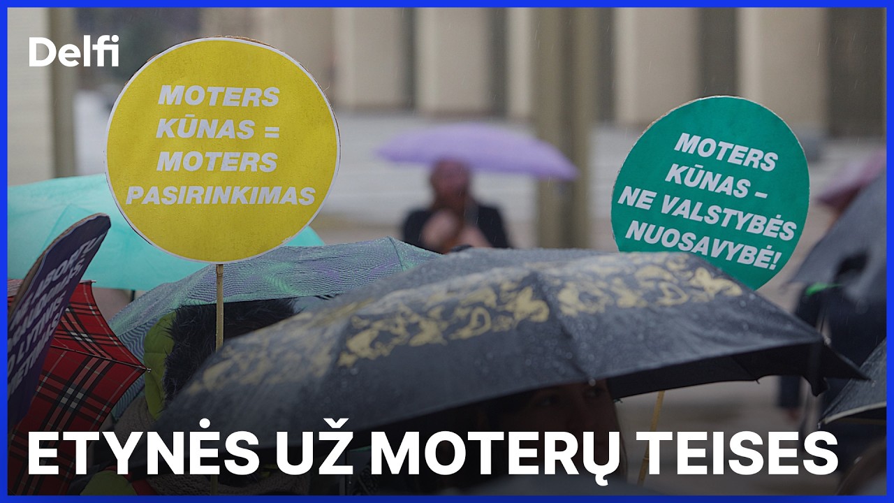 Tiesiogiai iš Vilniaus – moterų solidarumo dienos eitynės