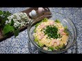 Вкуснейший салат с креветками!!! Для Нового года просто супер!!!😋😋😋 Delicious shrimp salad!!!😋😋😋