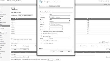 How to configure a static route
