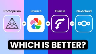 Photoprism vs Immich vs Nextcloud vs Filerun (2025) | Pick The Right Photo Management Platform!