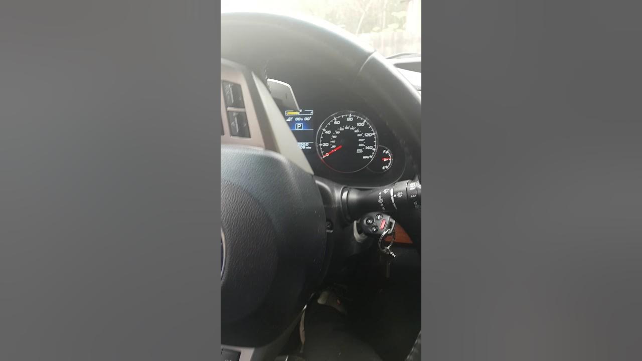 2014 Subaru outback key stuck in ignition wont turn - YouTube