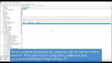 easySoft – Konfiguracja sterownika easyE4 w sieci Ethernet