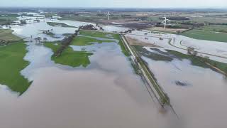 Sandholme, Howden, East Yorkshire, England, Floods 4th January 2024