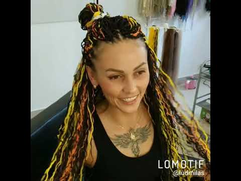 КОСИЧКИ ЗИЗИ | СТУДИЯ АФРОПЛЕТЕНИЯ WOWKOSY - YouTube