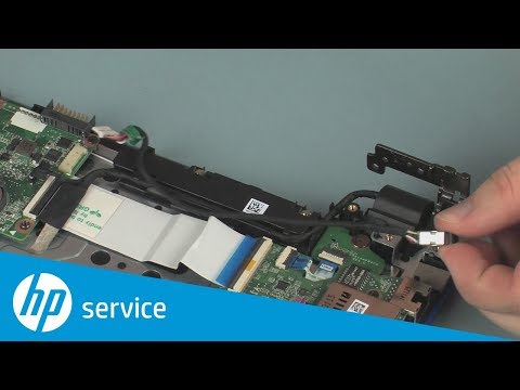 Replace the Power Connector Cable | Pavilion 15-ab000 Notebook | HP Support