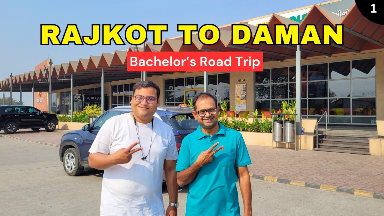 Rajkot to Daman Night Drive | Roving Family