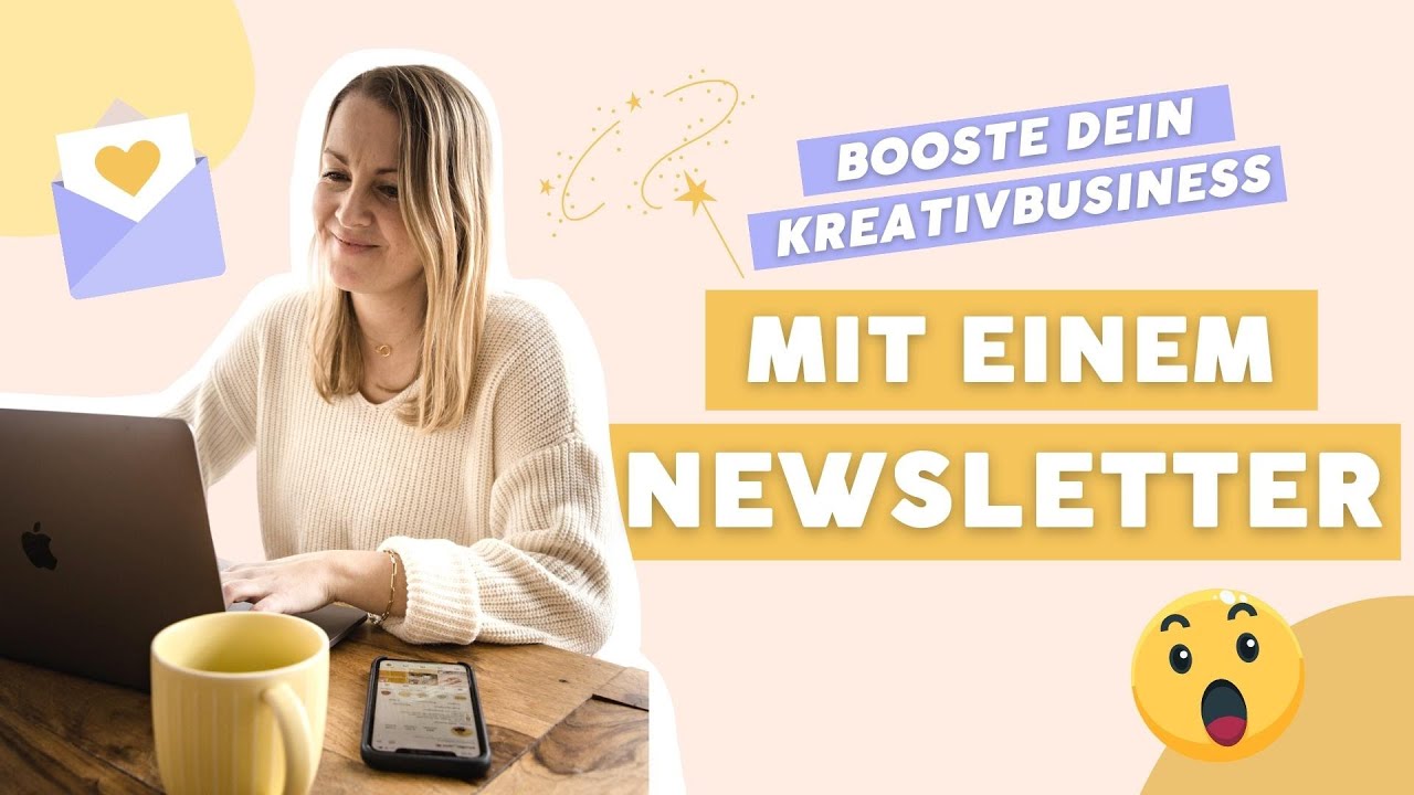 Newsletter für dein Kreativbusiness! Ganz einfach erstellen mit sendinblue 💌