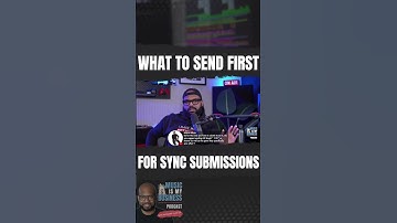 WHAT TO SEND FIRST FOR SYNC SUBMISSIONS