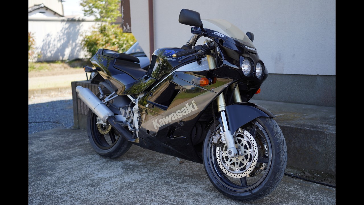 ZXR250 エンジン始動確認 - YouTube