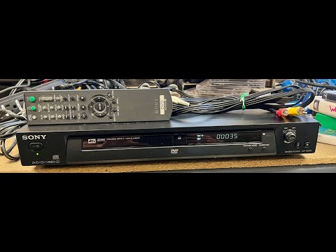 Sony DVP NS315 CD DVD Player W Remote PCM DTS Dolby Digital Tested 