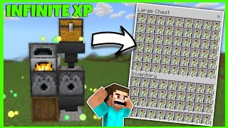 INFINITE XP - Minecraft Bedrock 1.20 XP Farm\/Glitch\/Bug || Super Fast Get The EXP! 😱