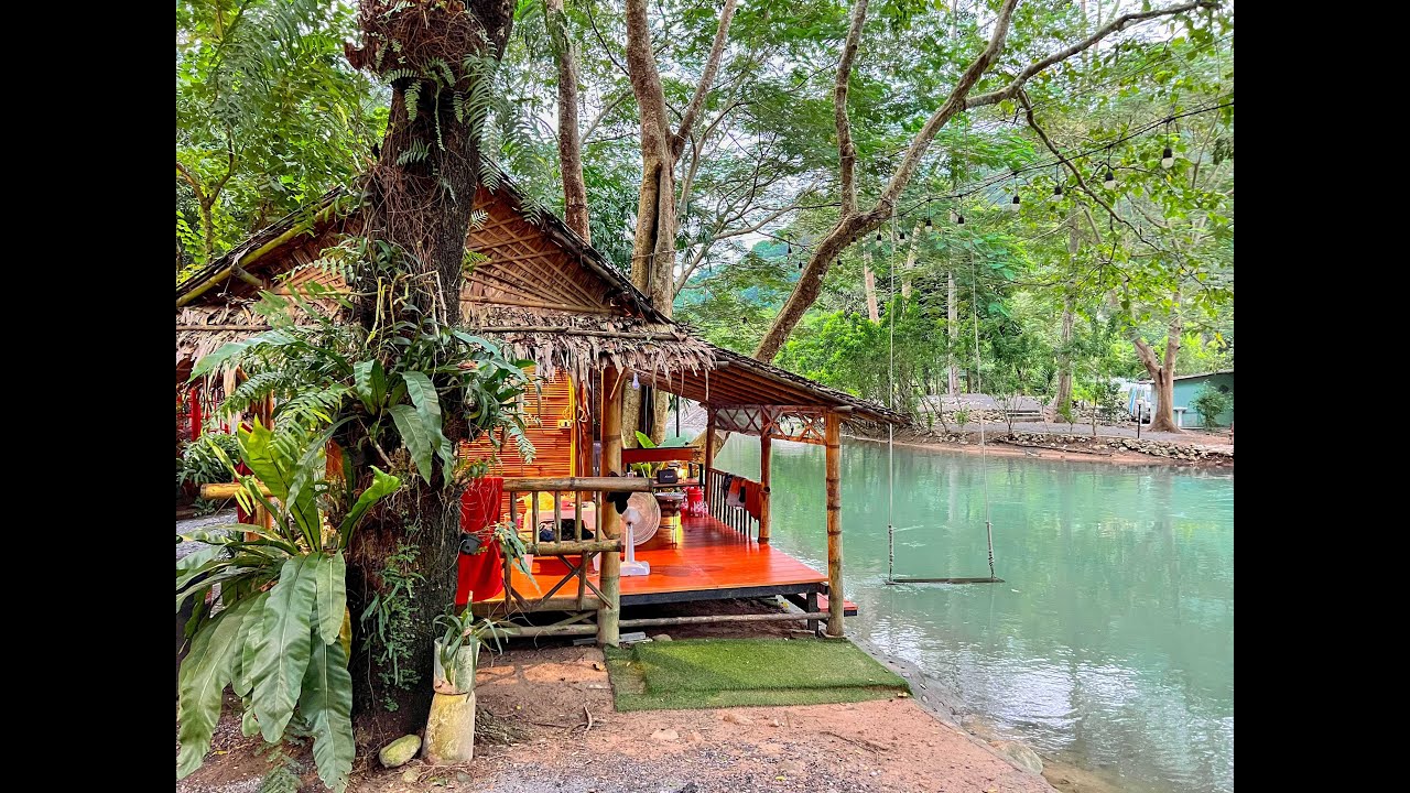 ที่พักสระบุรี ติดน้ำตก บ้านสวยริมธาร